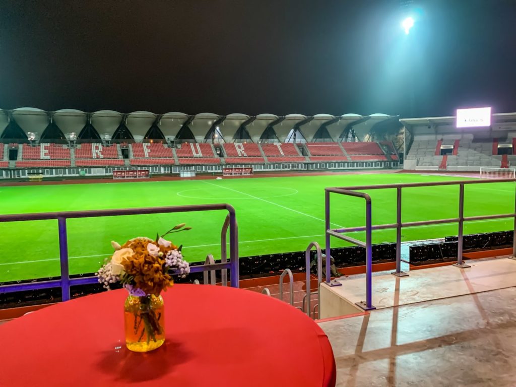 Tribüne Erfurt Stadion