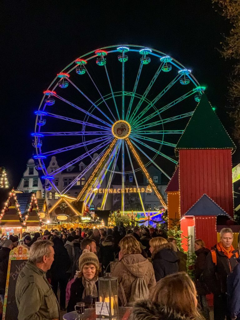 Riesenrad Weihnachten Erfurt