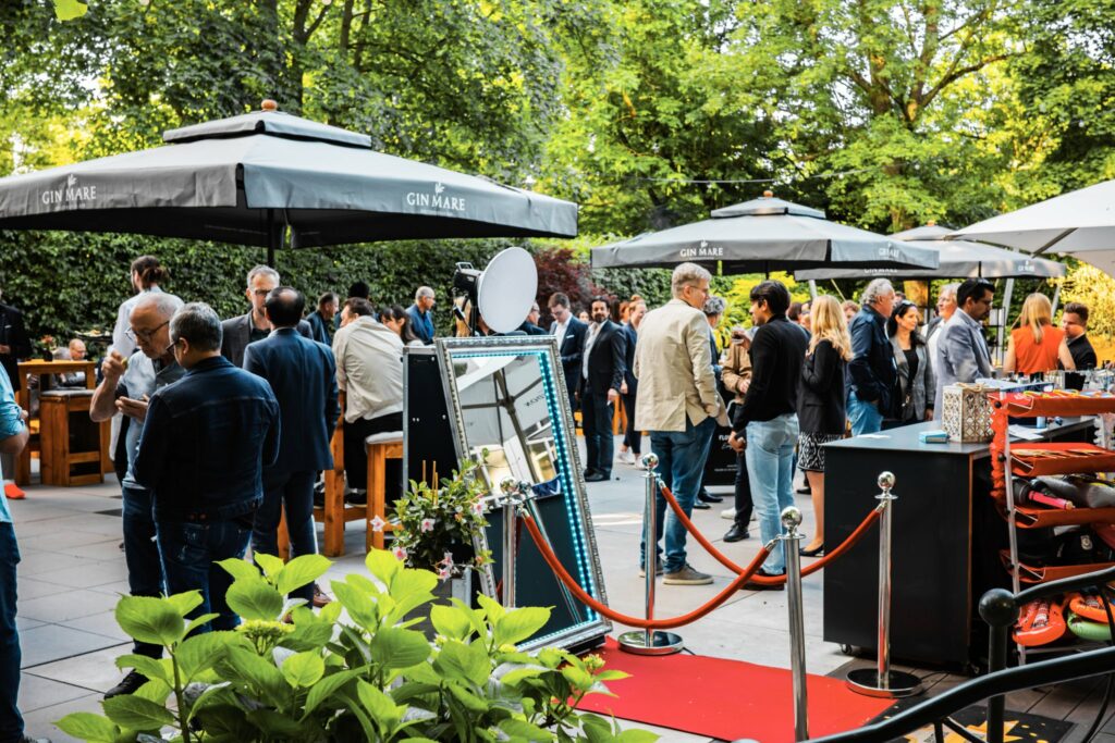 Firmenevent Fotobox Frankfurt