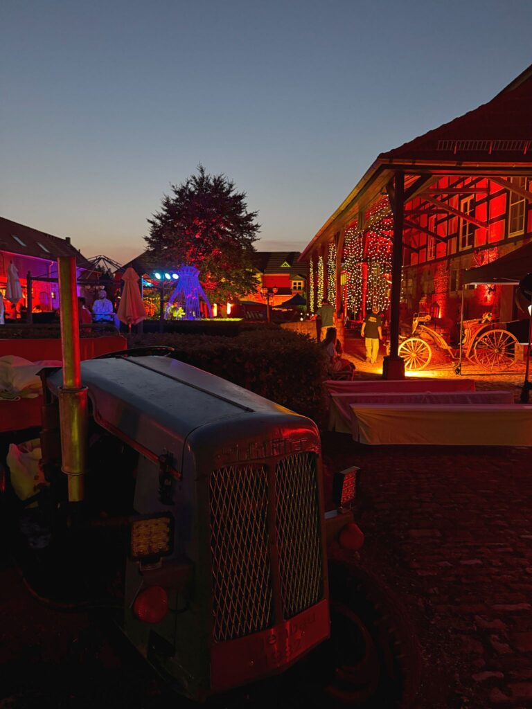 Abendstimmung Henriettenhof Weimarer Land