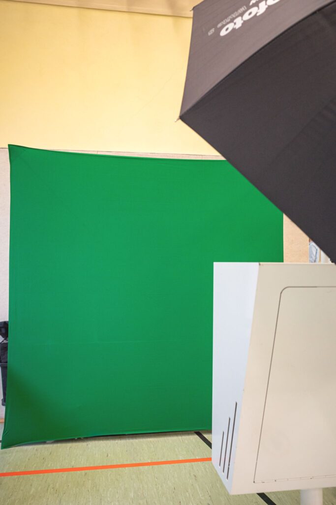 Fotobox mit Greenscreeen