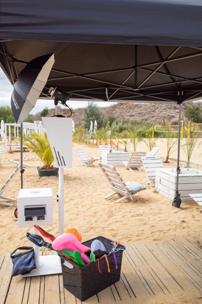 Fotobox Strandparty