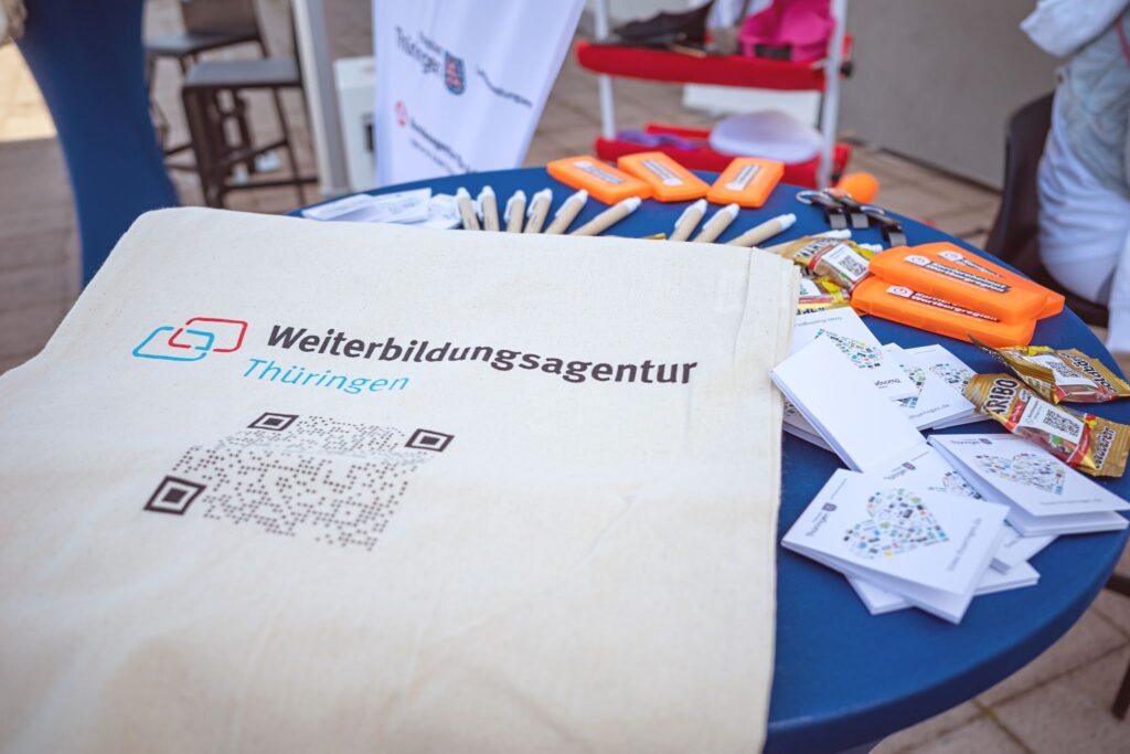 Weiterbildungsagentur Messestand Oberhof