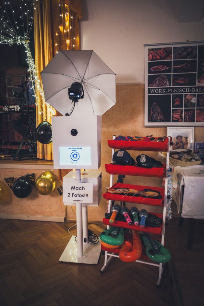 Fotobox 70. Geburtstag