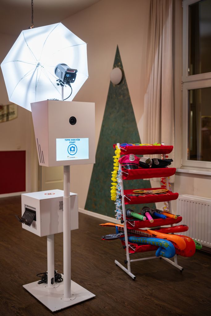 Stylische Fotobox Firmengala