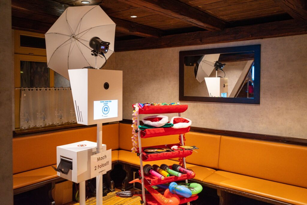 Fotobox Firmenfeier Brauhaus