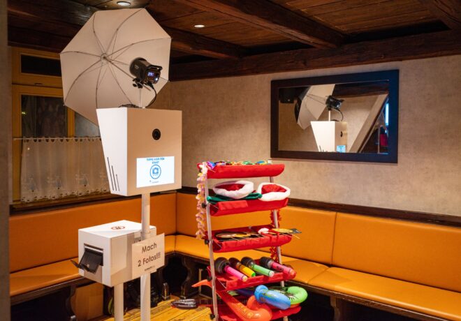 Fotobox Firmenfeier Brauhaus