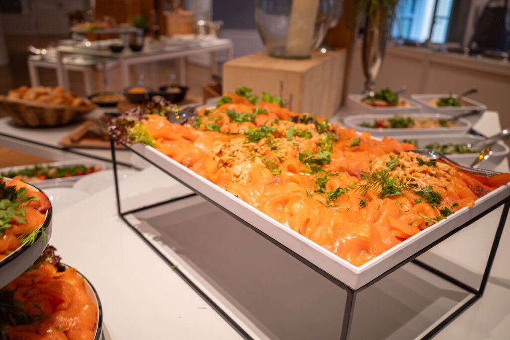 Lachs Buffet