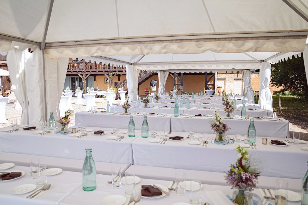 Pagodenzelte Firmenfest